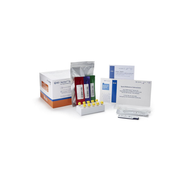 BD VERITOR™ 256088 Veritor SARS-CoV-2 & Flu A+B Assays, 30 tests/kit (Short-Dated, Minimum Expiry Lead is 60 days; Non-cancellable; Non-returnable; Non-refundable) (Continental US Only) , kit
