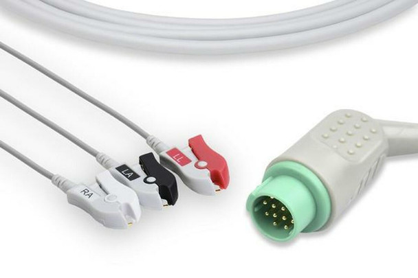 C2319P0 Cables and Sensors GE Healthcare > Corometrics Compatible Direct-Connect ECG Cable, Each