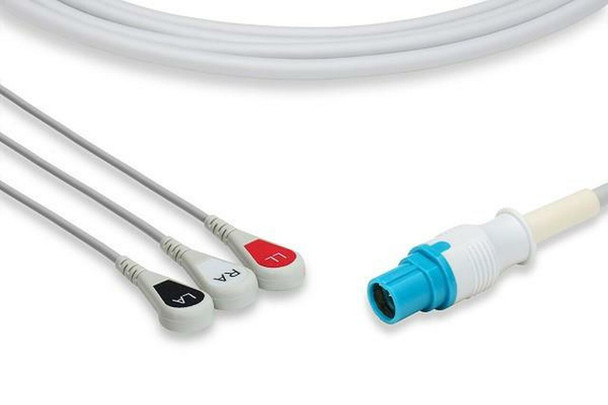 C2323S0 Cables and Sensors Draeger Compatible Direct-Connect ECG Cable, Each