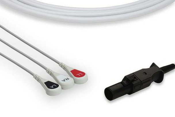 C2373S0 Cables and Sensors Midmark > Cardell Compatible Direct-Connect ECG Cable, Each