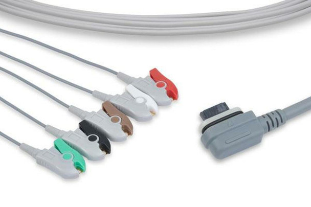 LC5-98P0 Cables and Sensors GE Healthcare Compatible ECG Telemetry Leadwire, Each