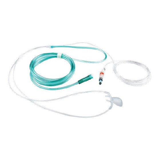 3824 Masimo NomoLine LH Adult Nasal/Oral Co2 Cannula with O2, 25/Box