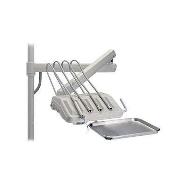 S-6307 Dental Parts USA BDS 3HP Automatic Euro Style, Top Post Mount Dental Unit