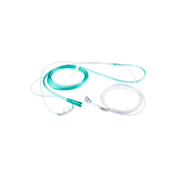 3807 Masimo NomoLine ADT Nasal CO2 w/ O2+Luer, 25/BX