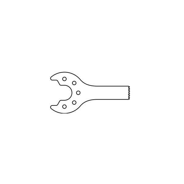 K154 Linvatec MINI-DRIVER BLADE, SAGITTAL, FINE FOR K220 ONLY, 42.7 X 9.5 X 0.65MM, 1/EA