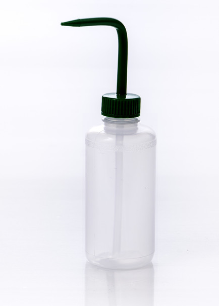 116170250 SP Bel-Art Bottle,Ldpe,Wash,Nm,Green Closure,250Ml,