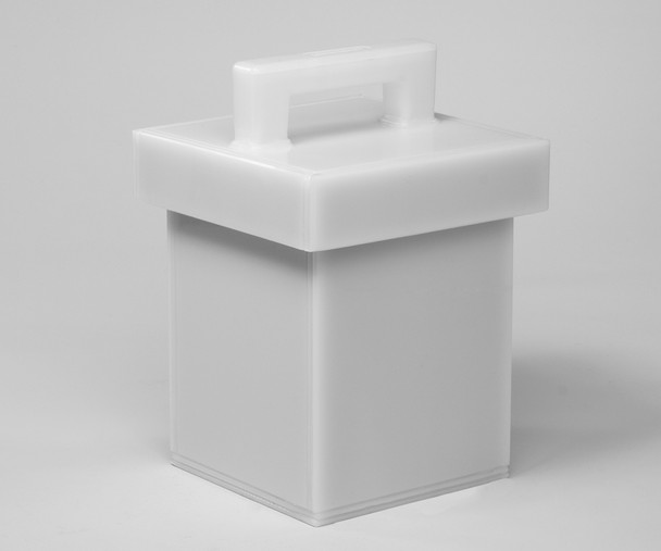 249600001 SP Bel-Art Box,Hdpe,Lead Lined,Storage,6"X6"X8"