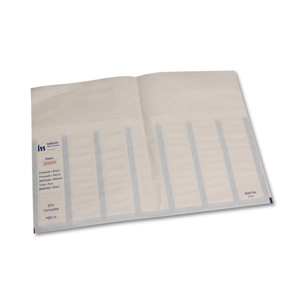 Healthmark Industries PBR-15 Paper/Paper Multi Pouch 10 X 14-7 Slots 1 1/2W X 5 1/2H, 50/Case