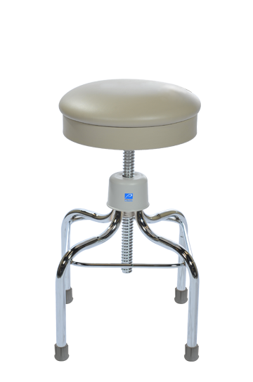 P-1038-SS-BLK Pedigo OPERATING ROOM STOOL, STAINLESS STEEL, BLACK