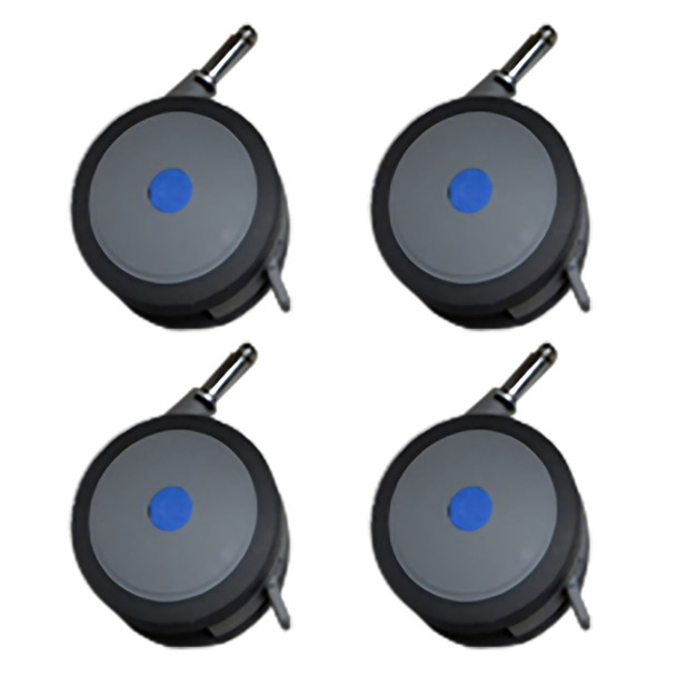 45-2207 Fabrication Enterprises, Inc. Caster set for reclining bath chairs