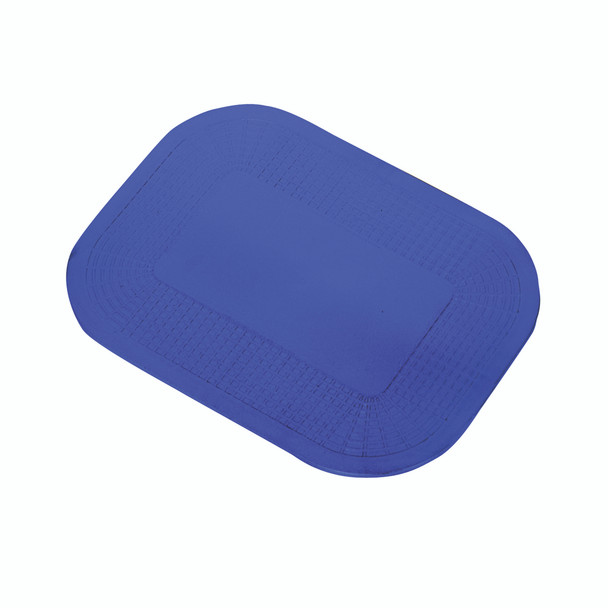 50-1591B Fabrication Enterprises, Inc. Dycem non-slip rectangular pad, 10" x 14", blue, each
