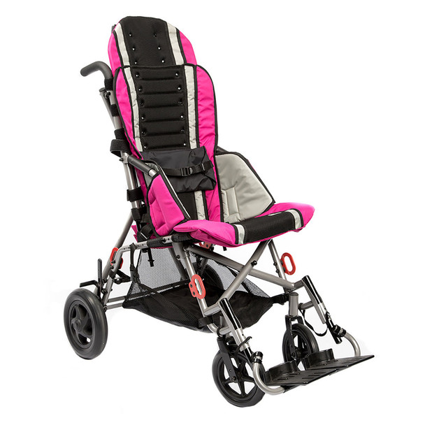 31-1201PK Fabrication Enterprises, Inc. Trotter mobile positioning chair, medium, pink