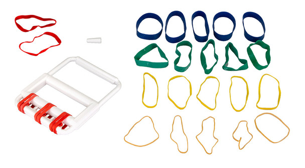 10-1883 Fabrication Enterprises, Inc. Cando MVP 15"x18" green, moderate Multi-Vestibular-Platform, 2 balls (rocker)