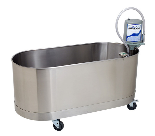 42-1215B Fabrication Enterprises, Inc. Low-Boy Mobile Whirlpool, 75 gallon, 220V