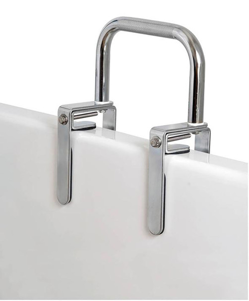 43-1603 Fabrication Enterprises, Inc. Carex Single Grip Bathtub Rail, Chrome