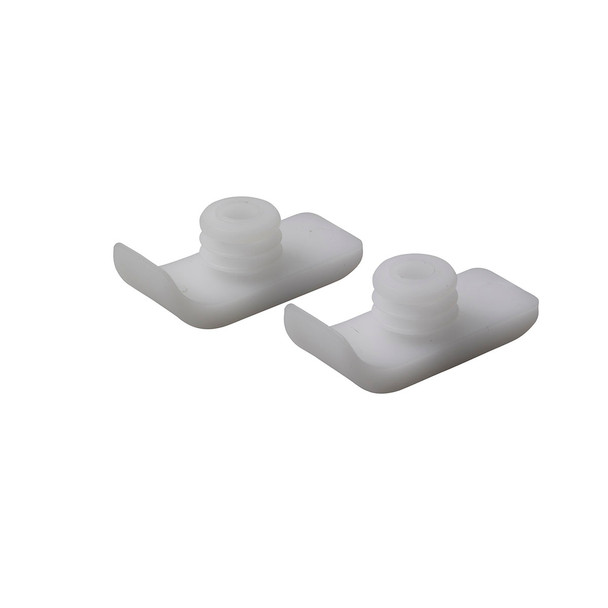 43-3060 Fabrication Enterprises, Inc. Walker Ski Glides, White, 1 Pair