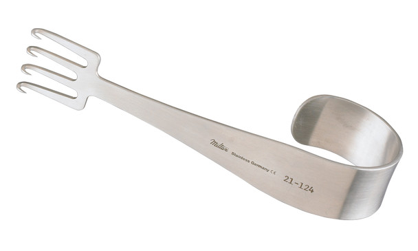 21-124 Integra Miltex FREEMAN FLAP RHYTIDECTOMY RETRACTOR 4-5/8, 4 PRONG