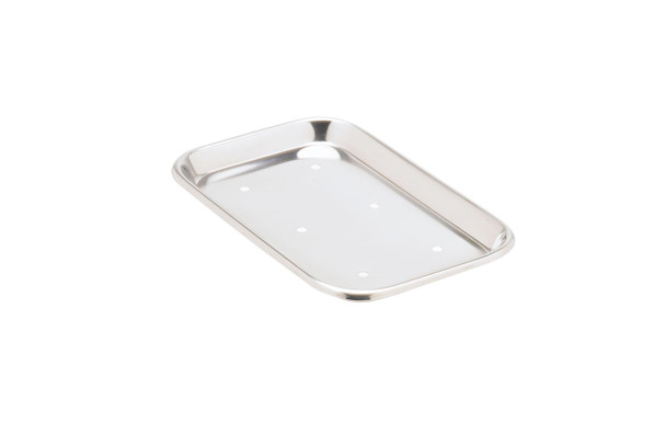 3-924 Integra Miltex Mayo Tray, Perforated, 17 x 11-3/4 x 3/4, Each