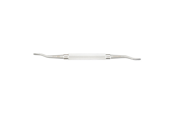 40-1381 Integra Miltex HOWARD BONE FILE 7, NO.12, D/E, 6.3MM / 5.3MM WIDE, Each