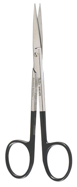 5-SC-270 Integra Miltex PLASTIC SURGERY SCISSORS 4-3/4, SUPERCUT,STR,SHARP