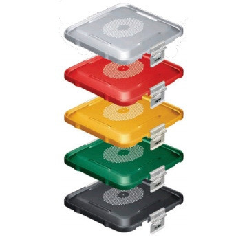 730420 Integra Miltex CONTAINER LID 1/2 SIZE, SILVER