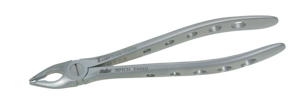 DEFXC34 Integra Miltex Extracting Forceps, 34, Xcision