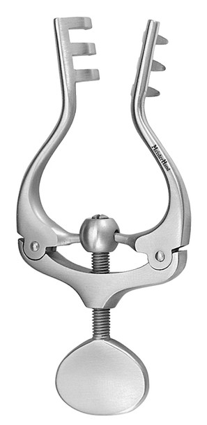 MH11-2 Integra Miltex JANSEN RETRACTOR 4, 2-1/8 SPREAD, 3X3 BLUNT PRONGS