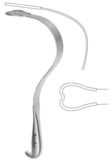 MH11-316 Integra Miltex Harrington Retractor ,12-1/2, Blade 1-1/2 Wide