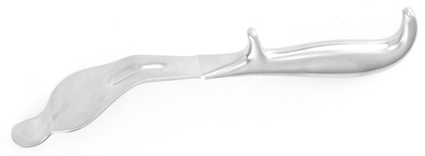 MH11-580 Integra Miltex BENNETT TIBIA RETRACTOR 9-3/4, BLADE 1-3/4 WIDE