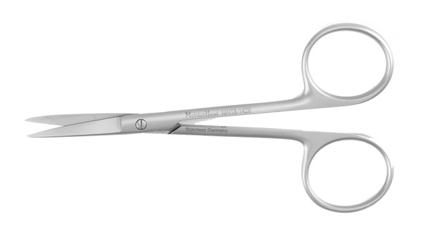 MH18-1426 Integra Miltex KNAPP IRIS SCISSORS 4, CURVED, SHARP-BLUNT