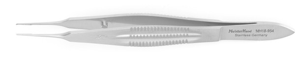 MH18-954 Integra Miltex CASTROVIEJO FCPS 4-1/8,0.65MM TIPS,W/TYING PLATFRM