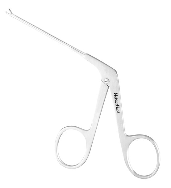 MH19-2110 Integra Miltex MICRO EAR FCPS 3-1/4 SHAFT,OVAL CUP JAW,1.4MM WIDE