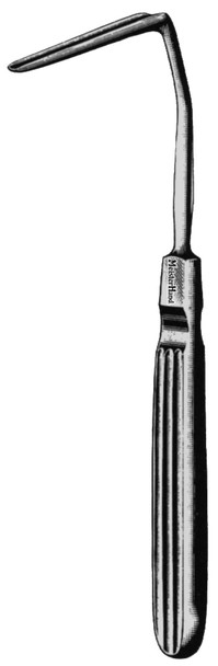 MH21-188 Integra Miltex AUFRICHT RETRACTOR 6-1/4, SOLID BLADE, 1-3/4 LONG