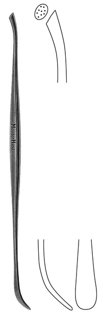 MH26-1452 Integra Miltex Penfield Dissector, No. 3, 7-3/4, Dbl, Full Curve