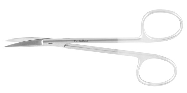 MH5-306TC Integra Miltex IRIS SCISSORS 4-1/2, TC, CURVED, FINE,SHARP POINTS