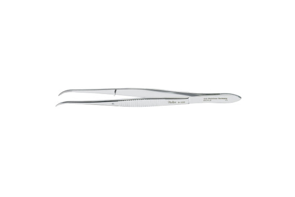 MH6-14 Integra Miltex DRESSING FORCEPS 8, STANDARD, SERRATED