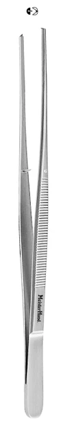 MH6-160 Integra Miltex POTTS-SMITH TISSUE FORCEPS 7-1/4, SERR, 1X2 TEETH
