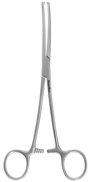 MH7-154 Integra Miltex ROCHESTER-OCHSNER FORCEPS 8, STRAIGHT, 1X2 TEETH