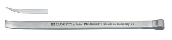 PM-044426 Integra Miltex OSTEOTOME 5, CURVED, BLADE 6MM WIDE
