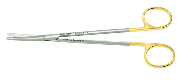 PM-2750 Integra Miltex METZENBAUM SCISSORS 7, CURVED, TUNGSTEN CARBIDE