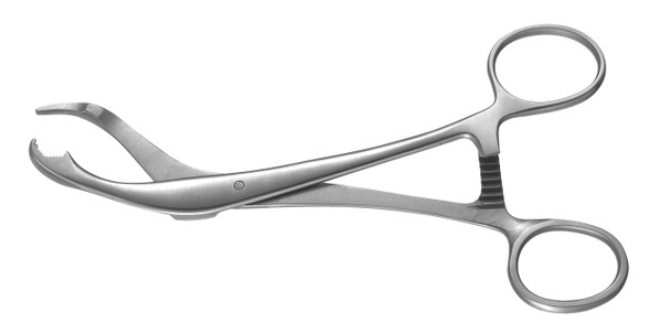 PM-3738 Integra Miltex VERBRUGGE BONE HOLDING FORCEPS 7, 5MM JAWS