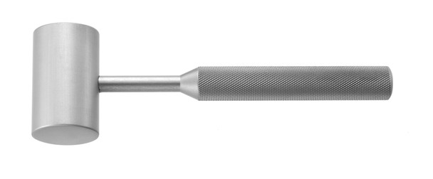 Integra Miltex Fowler Mallet, 8-1/4, 10 oz., 1-1/2 Dia, Aluminum