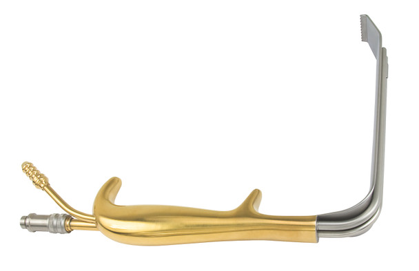 Integra Miltex TBTS-STYLE FO RETRACTOR W/SUCT,TEETH,7-1/2X1-1/8