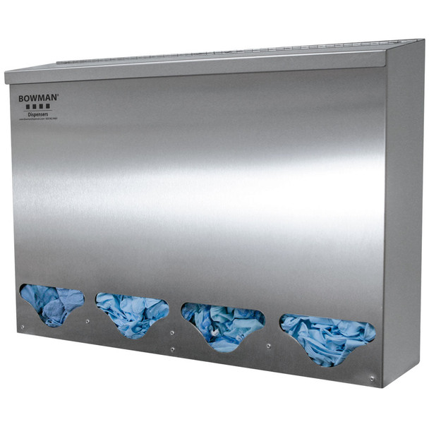 BK314-0300 Bowman Manufacturing Company, Inc. Bulk Dispenser - Quad - Tall