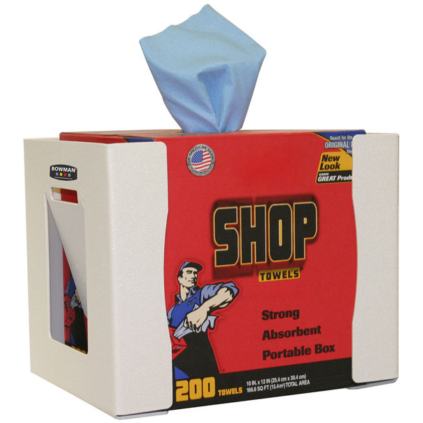 PD200-0212 Bowman Manufacturing Company, Inc. Protective Wear Dispenser - Universal Boxed - Cap/Shoe Cover/Other - Large