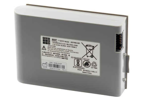 11150 Cables and Sensors GE Healthcare > Marquette Original Medical Battery Amp: 4.5 Volt: 7.2 Chemistry: Li-Ion - Lithium-Ion
