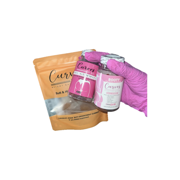 BBL Bundle Kit - Hip & Butt Enhancement Gummies (Trio Set)