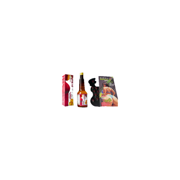 Supreme Curves Booty Bundle – Maca Root Syrup + Black Maca Pills