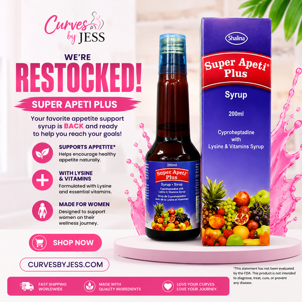 Thick Juice Super Apeti Plus Syrup – Weight Gain Formula with Lysine & Vitamins (200ml)