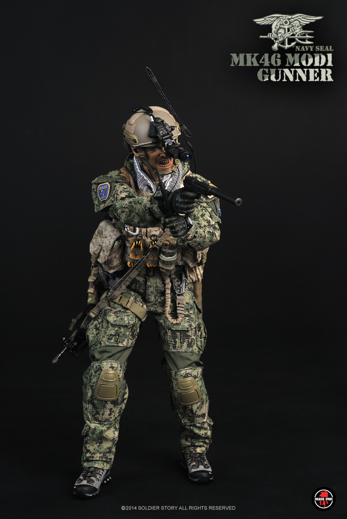 NAVY SEAL MK46MODI GUNNER - ミリタリー